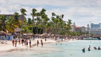 tourist city in aruba