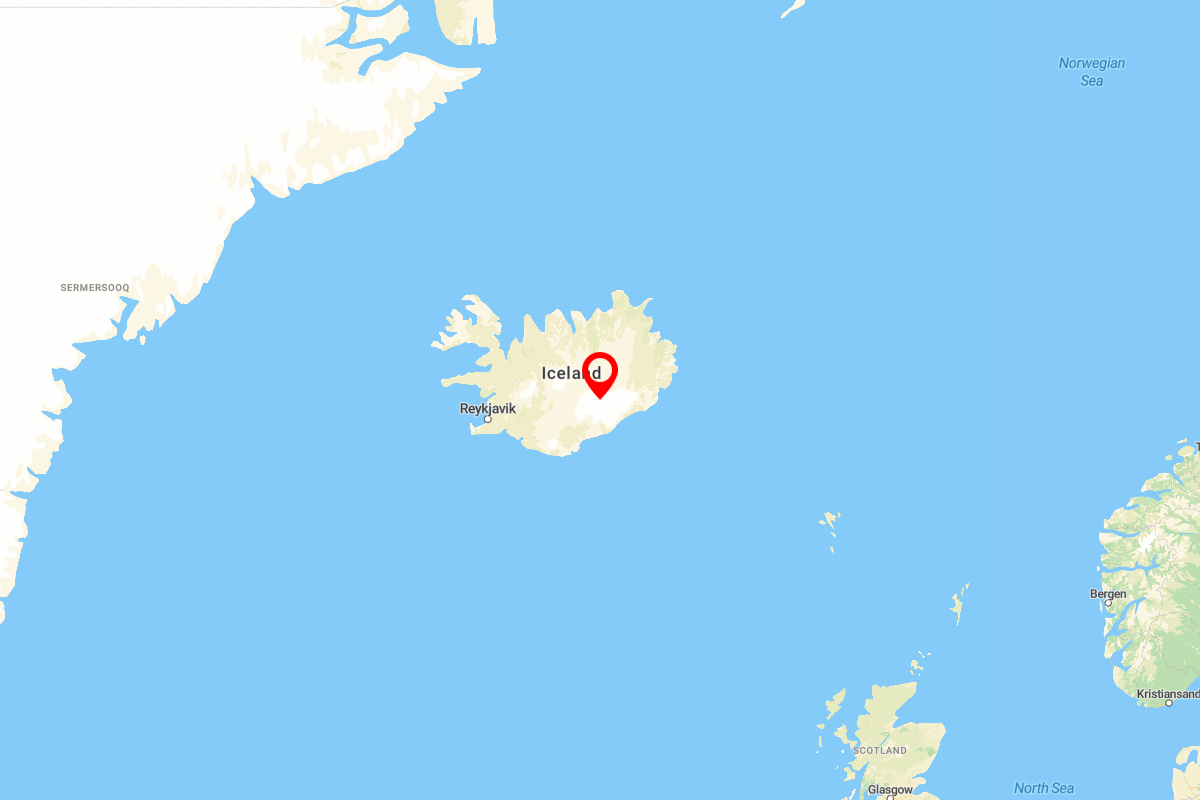 Vatnajokull National Park Map