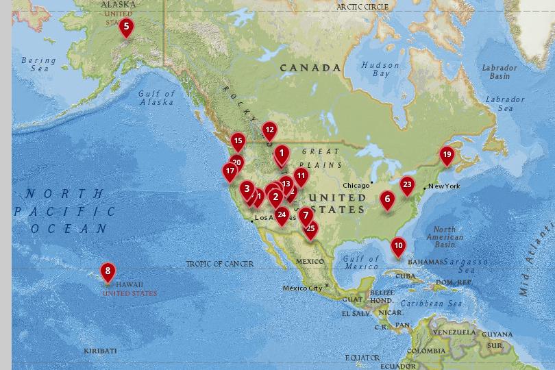 25 Best National Parks In The Usa With Map Photos Touropia