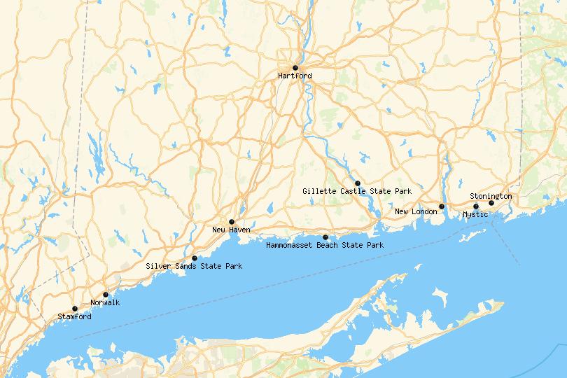 Connecticut Coastal Towns Map 10 Best Places To Visit In Connecticut With Map Touropia