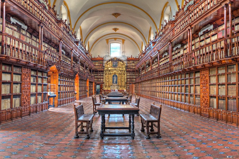 top places to visit in puebla mexico Biblioteca Palafoxiana