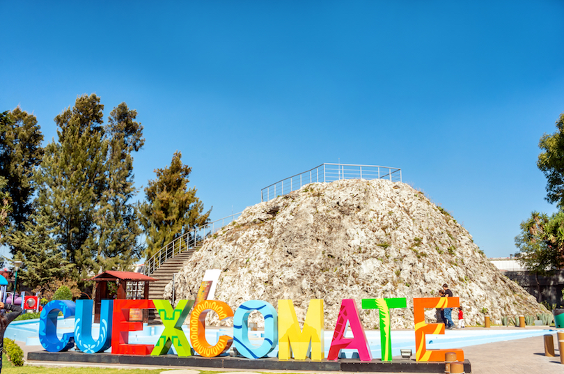 top places to visit in puebla mexico Volcan el Cuexcomate
