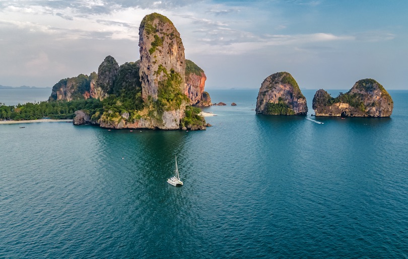 asian tour map Thailand