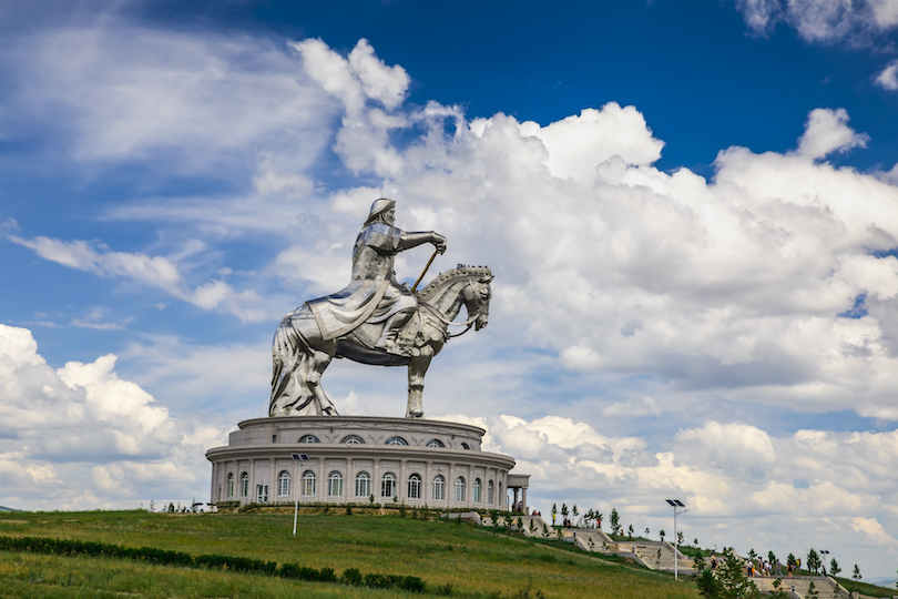 mongolia travel brochure Genghis Khan Statue Complex