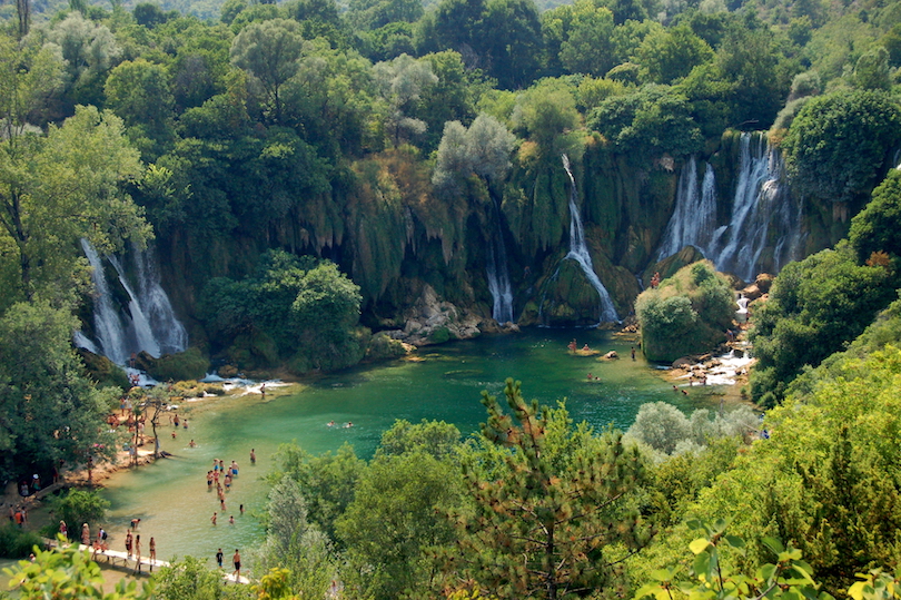 Kravica-watervallen