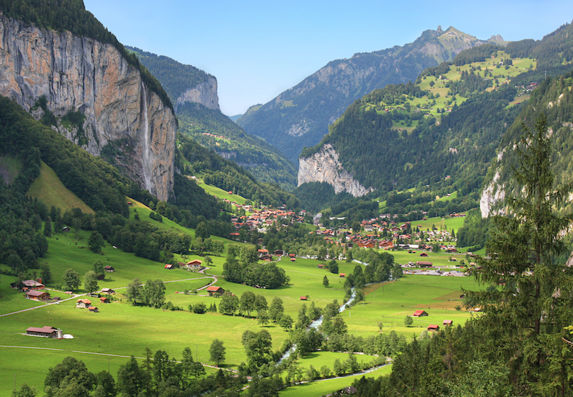 Lauterbrunnen 계곡