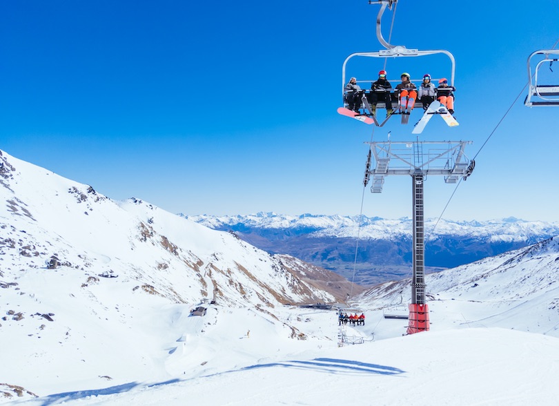 Das Remarkables-Skigebiet