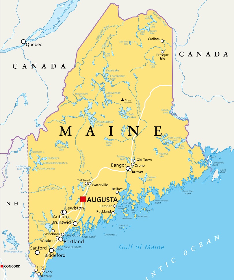 Maine Map