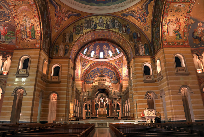 saint louis tourist map Cathedral Basilica of Saint Louis
