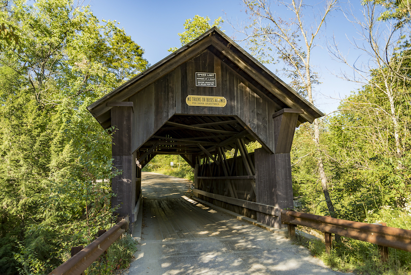 Gold Brook Covered Bridge