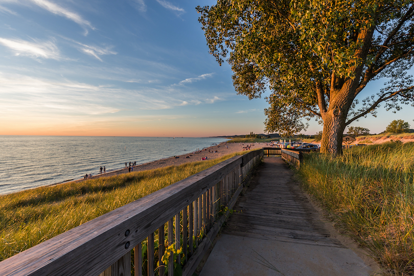 Oval Beach, Saugatuck