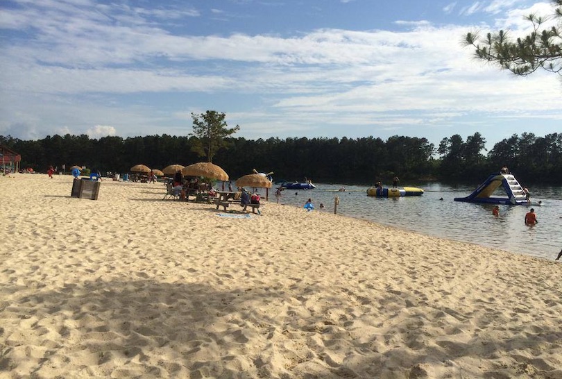 White Sands Lake Day Beach