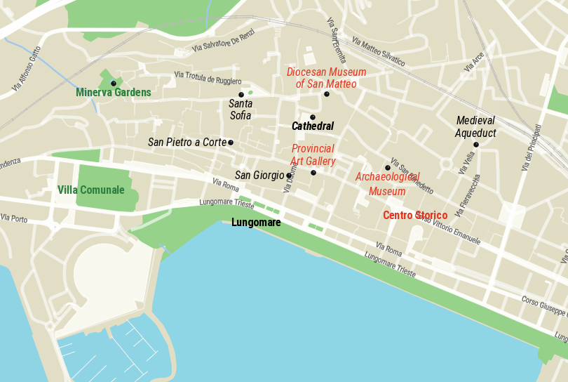 Salerno Map