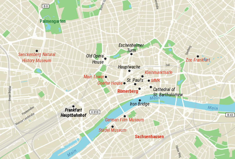 Frankfurt Map