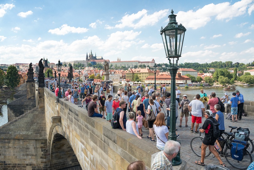 August in Prague