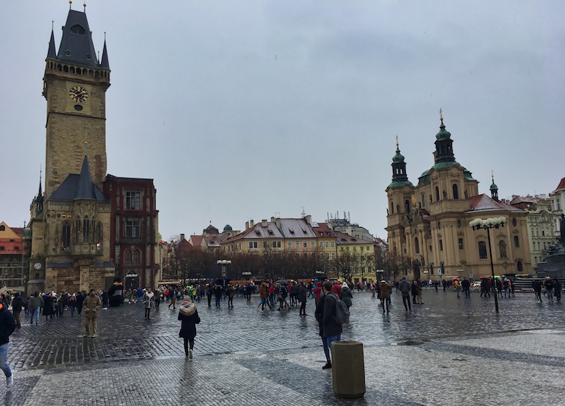 Prague Rainy Day