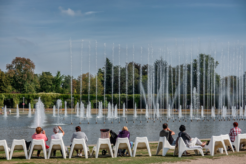 Multimedia Fountain at Pergola