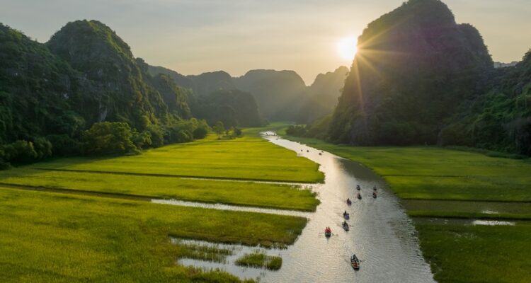 Tam Coc landscape