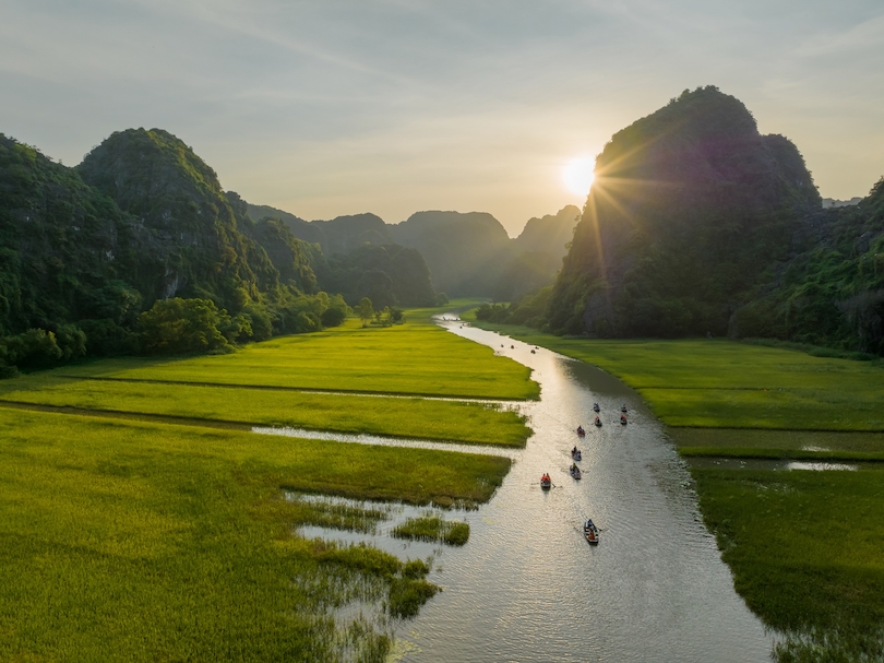 Tam Coc landscape