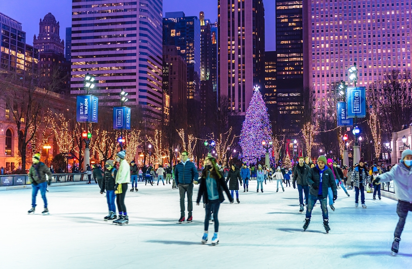 Chicago ice rink