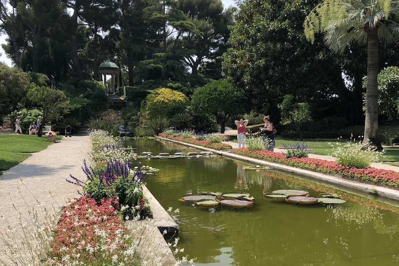 Gardens at Villa Rothschild