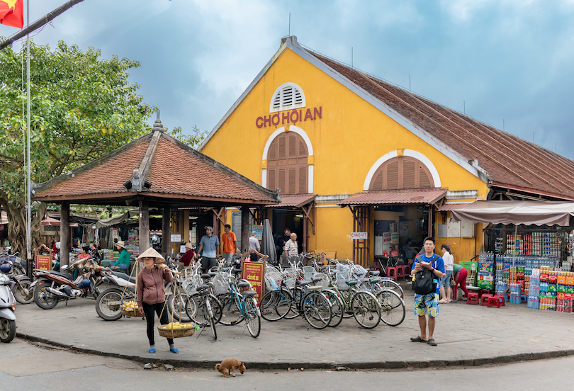 Central market  in Hoi An, Vietnam