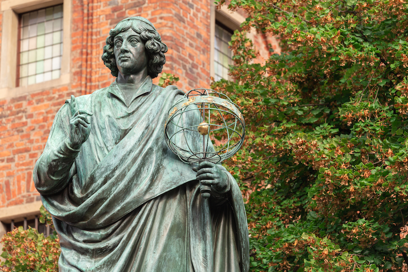 Monument of Nicolaus Copernicus