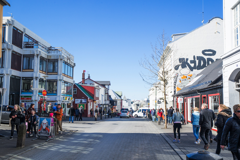 Reykjavik in April