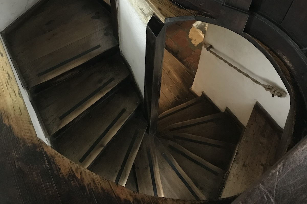 Winding staircases 
