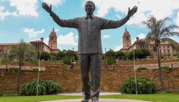 monument of Mandela in Pretoria