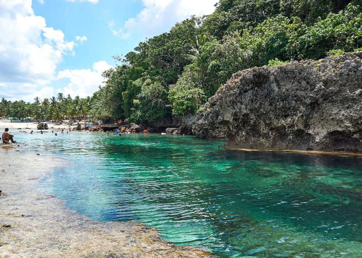 natural rock pools