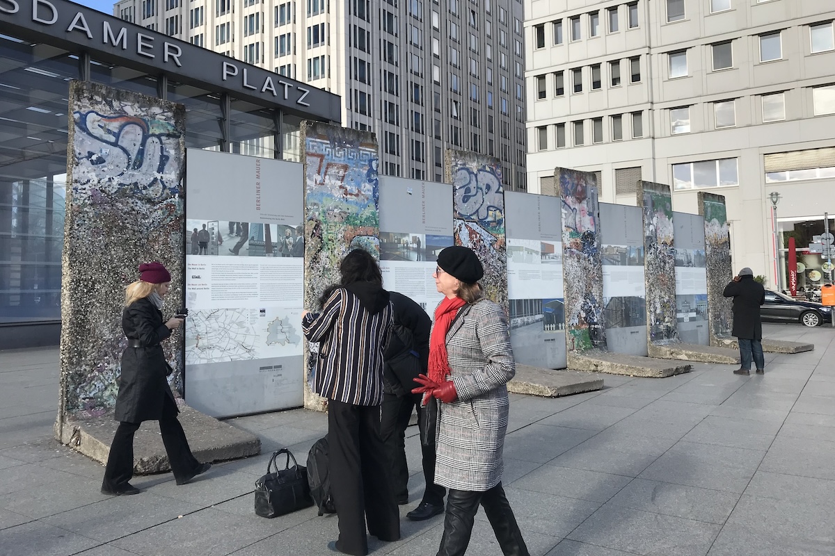 Potsdamer Platz Berlin Wall
