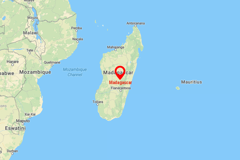 Madagascar Map