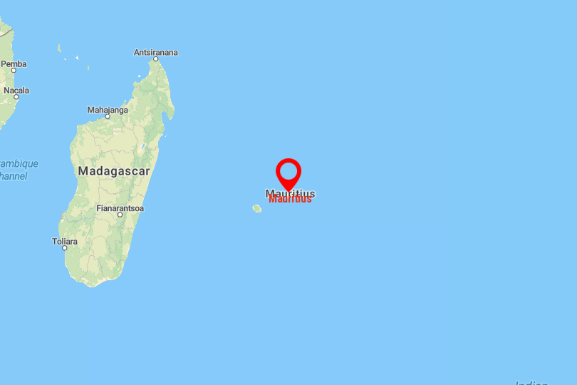 Mauritius Map