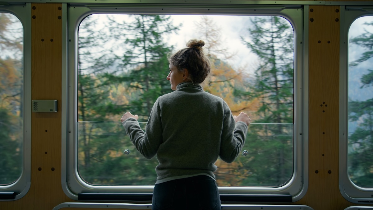 Taking the regular train