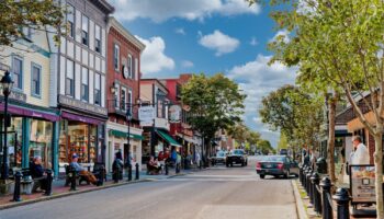 Main Street in Bar Harbor
