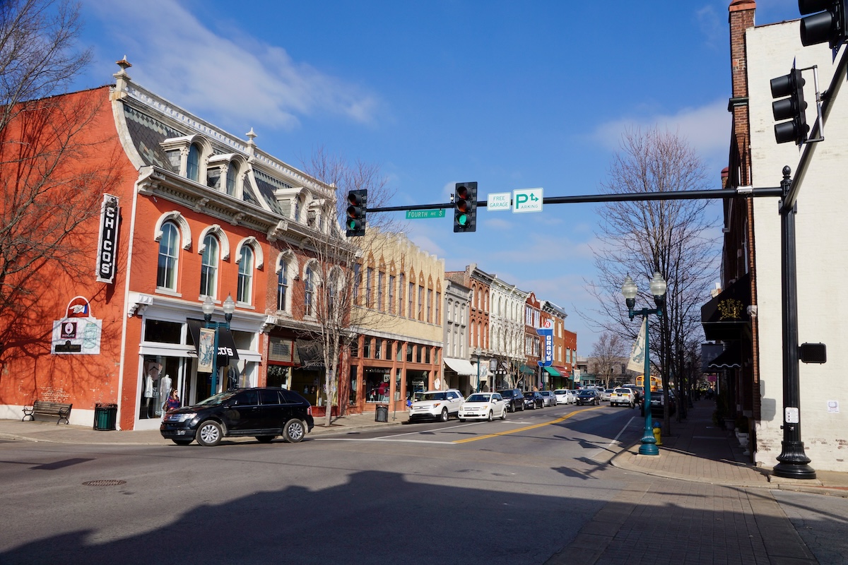 Main Street in Franklin