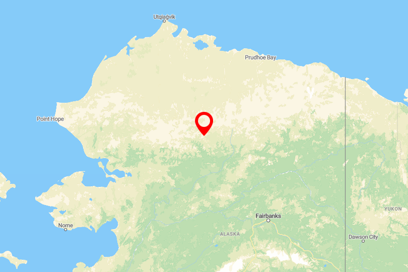 Gates of the Arctic Map