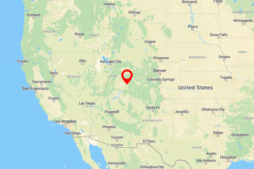 Hole N' the Rock Map