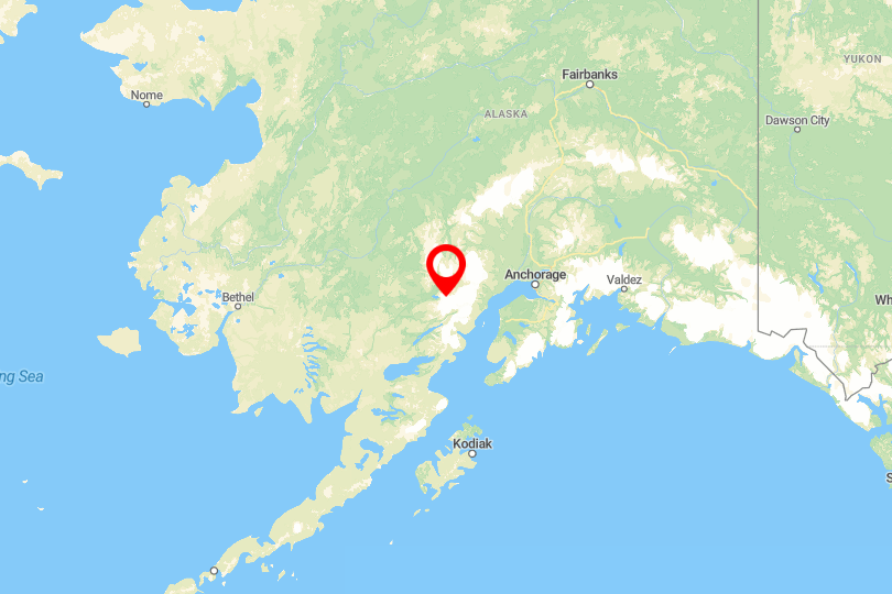 Lake Clark Map