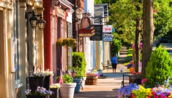 North Main Street in Hudson