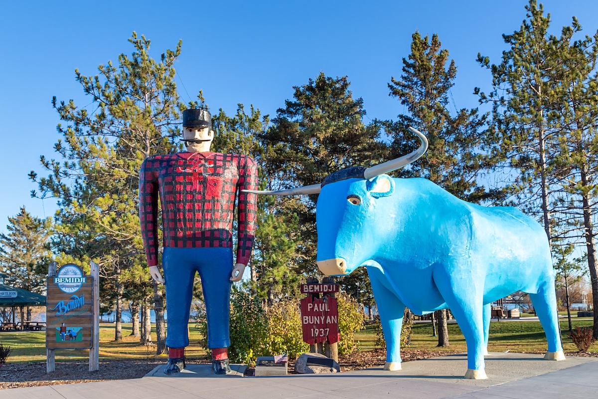 Paul Bunyan and Babe the Blue Ox