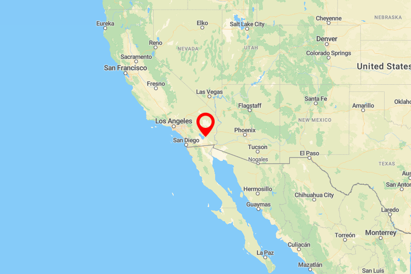 Salvation Mountain Map