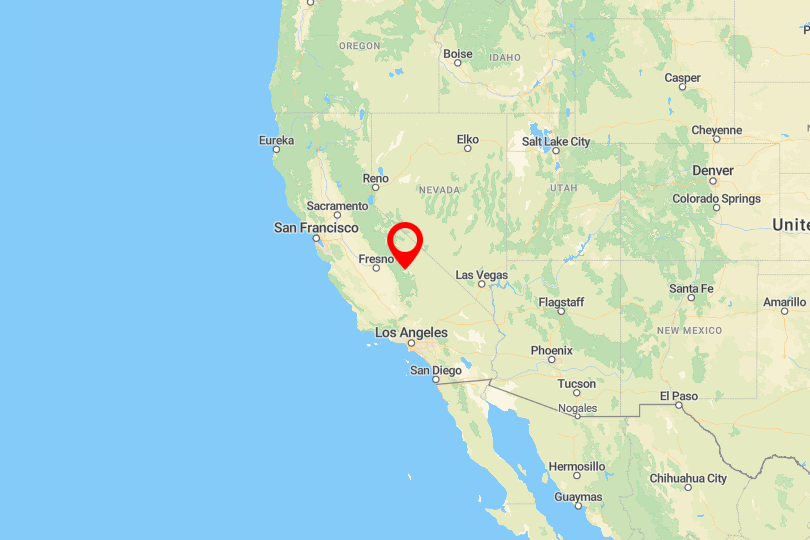 Sequoia & Kings Canyon National Parks Map