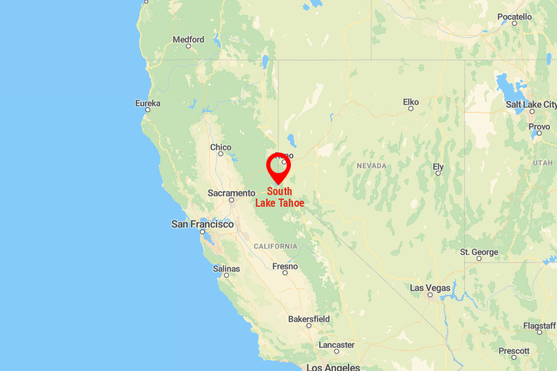South Lake Tahoe Map
