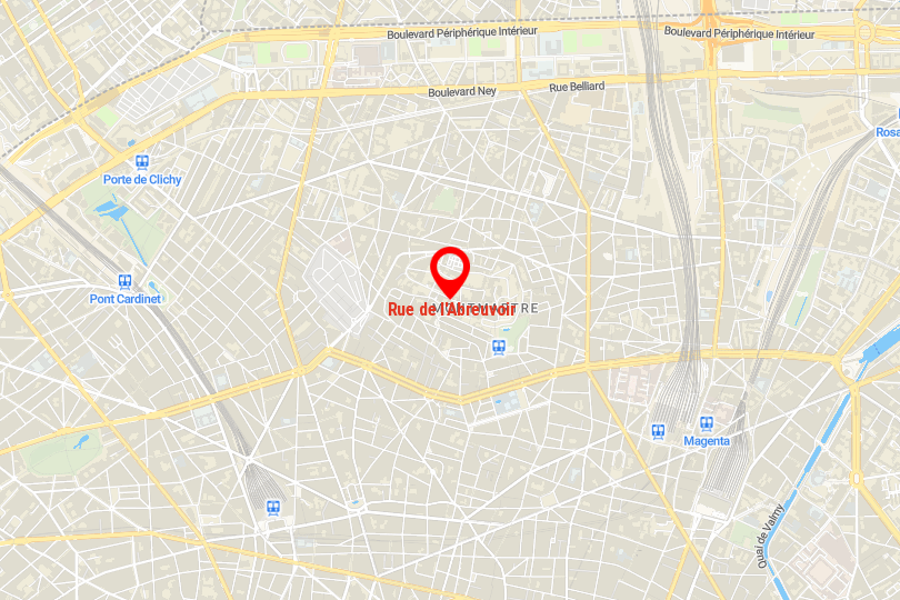 Rue de l'Abreuvoir Map