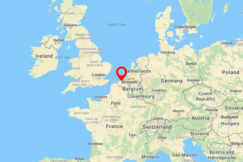 Bruges Map