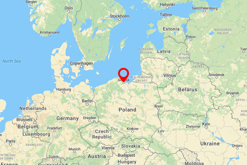 Gdansk Map