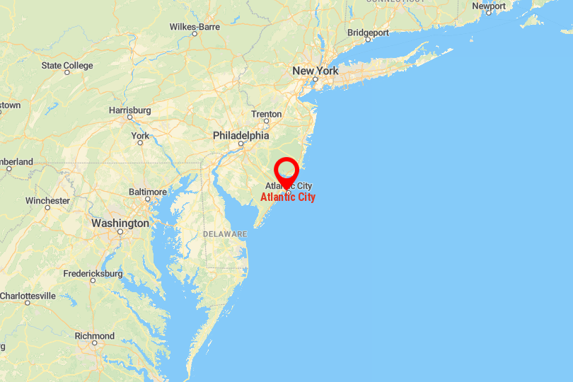 Atlantic City Map