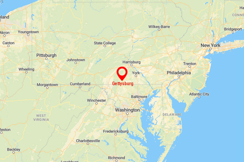 Gettysburg Map